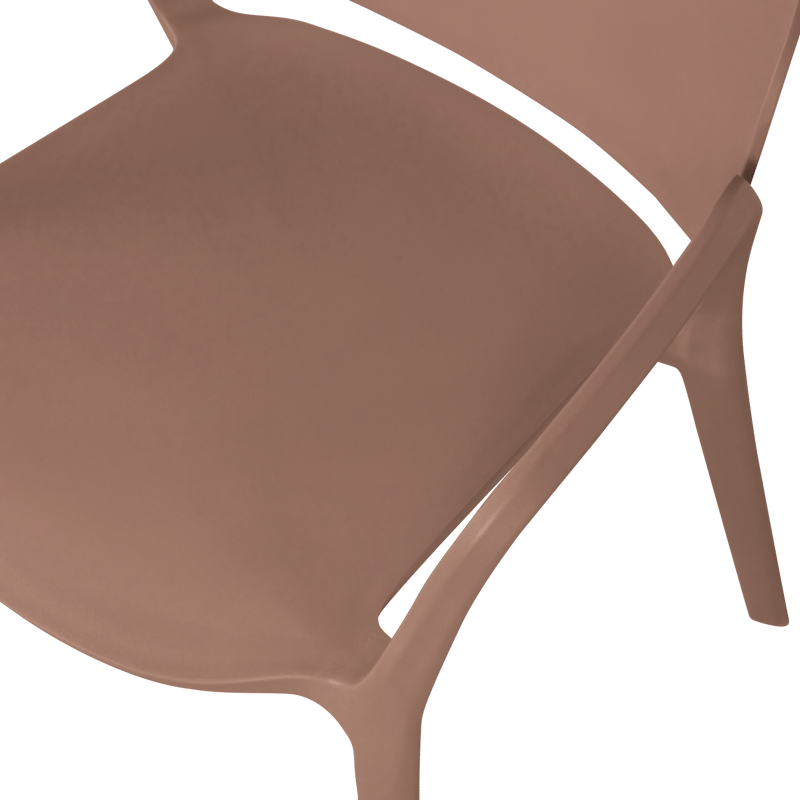 Matstol Bent Utomhus - Laxrosa - Utemöbler & utemiljö - Balkong & altan - Balkongmöbler - Balkongstol