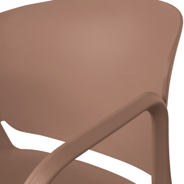 Matstol Bent Utomhus - Laxrosa - Utemöbler & utemiljö - Balkong & altan - Balkongmöbler - Balkongstol