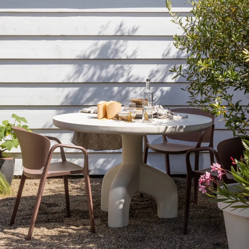 Matstol Bent Utomhus - Laxrosa - Utemöbler & utemiljö - Balkong & altan - Balkongmöbler - Balkongstol