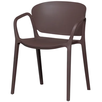 Matstol Bent Utomhus - Lila/Brun - Utemöbler & utemiljö - Balkong & altan - Balkongmöbler - Balkongstol