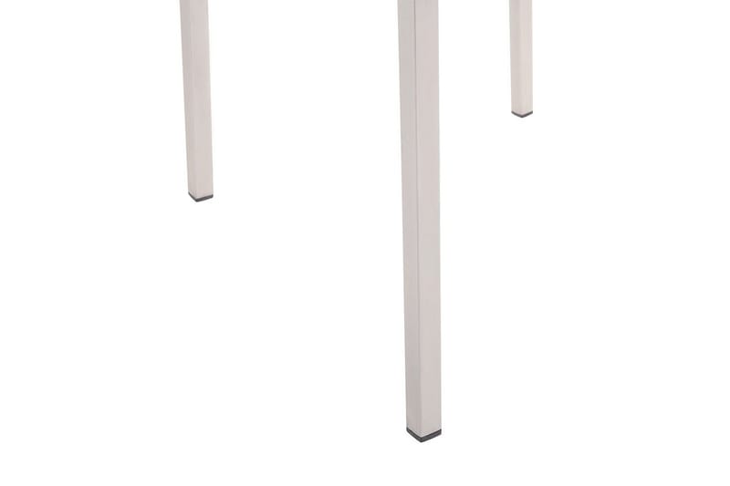 Matstol Grosseto set om 6 Svart/Silver - Svart/Silver - Utemöbler & utemiljö - Balkong & altan - Balkongmöbler - Balkongstol