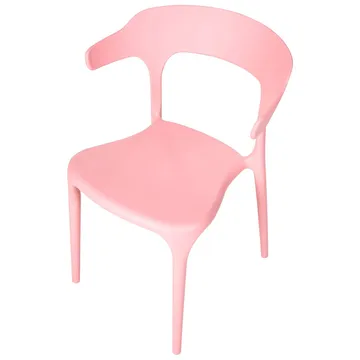 Matstol Gubbio 4-pack - Rosa - Utemöbler & utemiljö - Balkong & altan - Balkongmöbler - Balkongstol
