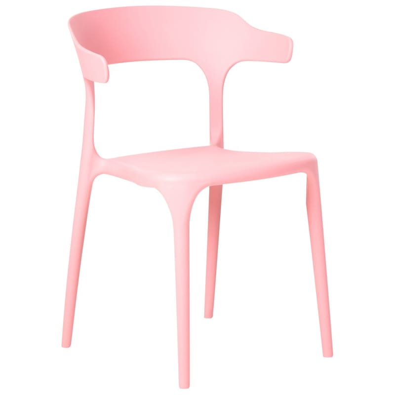 Matstol Gubbio 4-pack - Rosa - Utemöbler & utemiljö - Balkong & altan - Balkongmöbler - Balkongstol