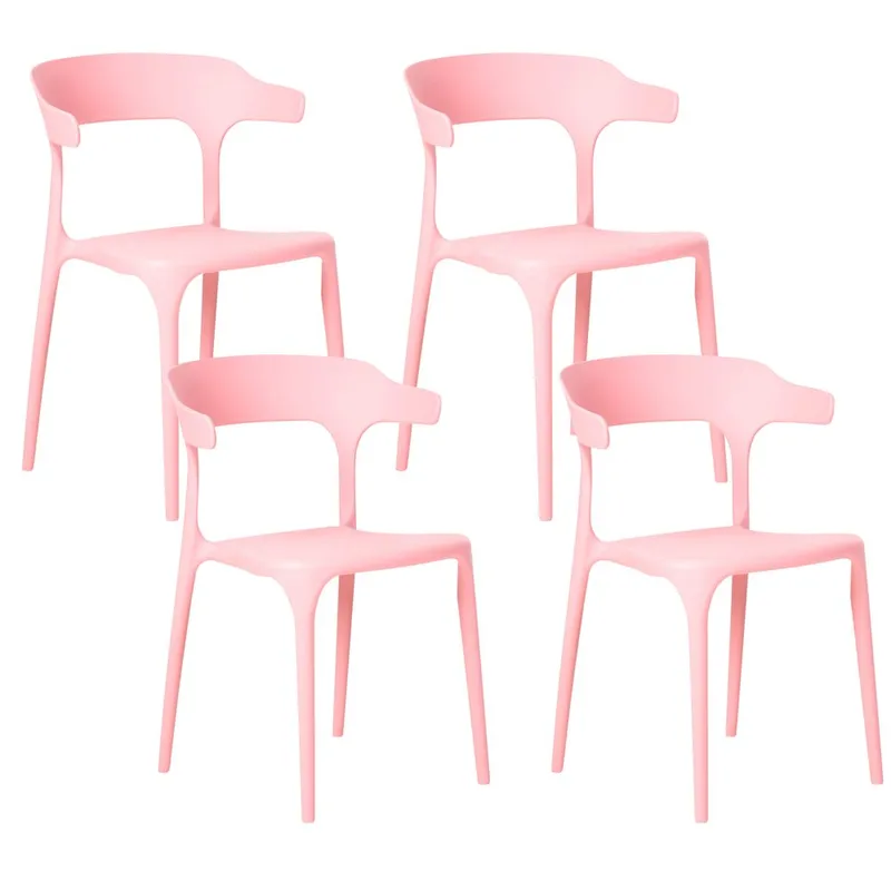 Matstol Gubbio 4-pack, Rosa