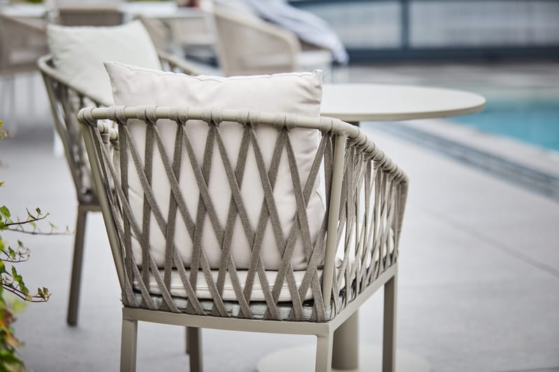 Matstol Hillerstorp Jet Set 2-pack - Beige - Utemöbler & utemiljö - Balkong & altan - Balkongmöbler - Balkongstol