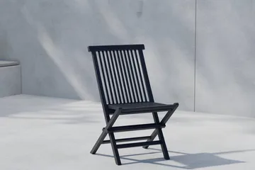 Matstol Kenya Utomhus - Svart - Utemöbler & utemiljö - Balkong & altan - Balkongmöbler - Balkongstol