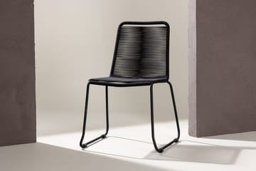 Matstol Lindos Utomhus - Svart - Utemöbler & utemiljö - Balkong & altan - Balkongmöbler - Balkongstol