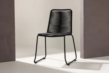 Matstol Lindos Utomhus - Svart - Utemöbler & utemiljö - Balkong & altan - Balkongmöbler - Balkongstol