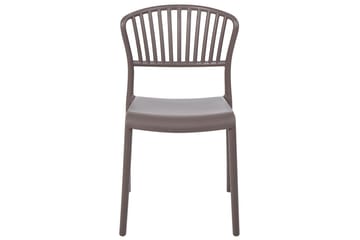 Matstol Utomhus Leverano 4 st - Beige - Utemöbler & utemiljö - Balkong & altan - Balkongmöbler - Balkongstol
