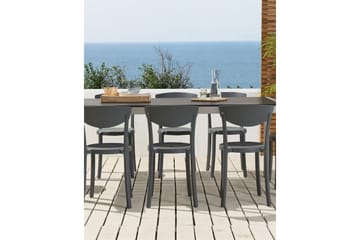 Matstol Utomhus Maple Creek - Mörkgrå - Utemöbler & utemiljö - Balkong & altan - Balkongmöbler - Balkongstol