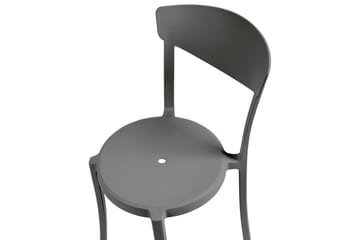 Matstol Utomhus Maple Creek - Mörkgrå - Utemöbler & utemiljö - Balkong & altan - Balkongmöbler - Balkongstol