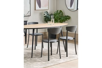 Matstol Utomhus Maple Creek - Mörkgrå - Utemöbler & utemiljö - Balkong & altan - Balkongmöbler - Balkongstol