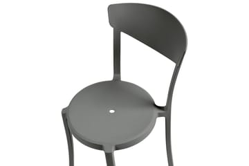 Matstol Utomhus Maple Creek - Mörkgrå - Utemöbler & utemiljö - Balkong & altan - Balkongmöbler - Balkongstol