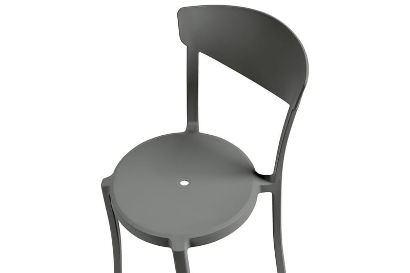 Matstol Utomhus Maple Creek - Mörkgrå - Utemöbler & utemiljö - Balkong & altan - Balkongmöbler - Balkongstol