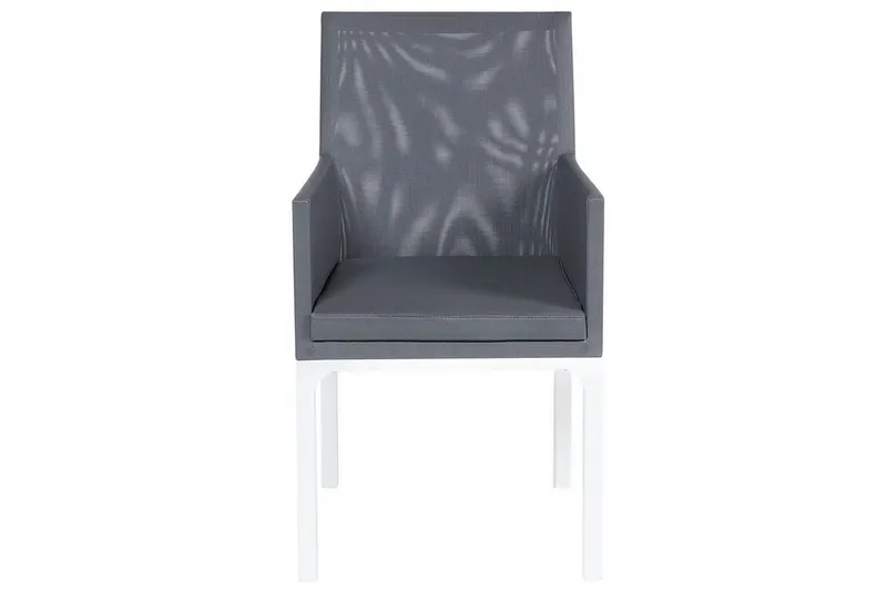 Monteroni Karmstol Utomhus - Grå/Vit - Utemöbler & utemiljö - Balkong & altan - Balkongmöbler - Balkongstol