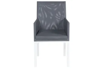 Monteroni Karmstol Utomhus - Grå/Vit - Utemöbler & utemiljö - Balkong & altan - Balkongmöbler - Balkongstol