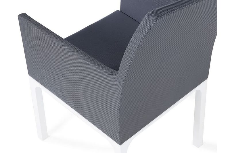 Monteroni Karmstol Utomhus - Grå/Vit - Utemöbler & utemiljö - Balkong & altan - Balkongmöbler - Balkongstol