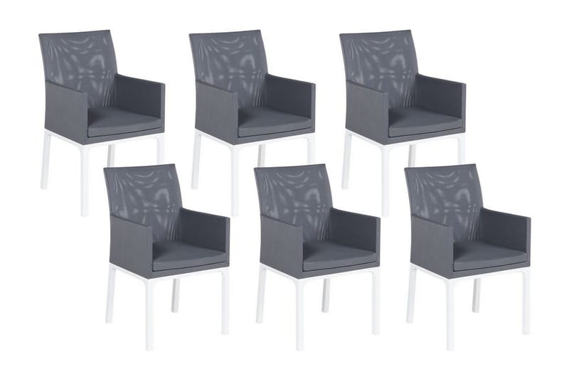 Monteroni Karmstol Utomhus - Grå/Vit - Utemöbler & utemiljö - Balkong & altan - Balkongmöbler - Balkongstol