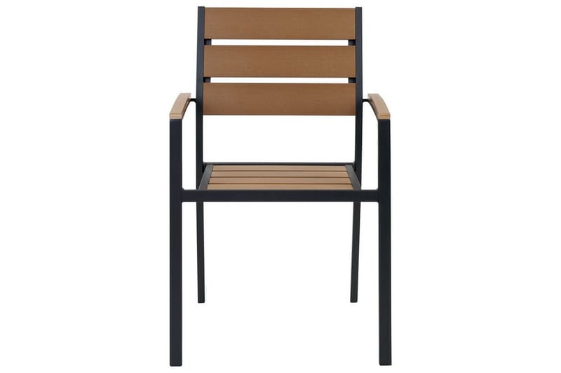 Pereta Karmstol Utomhus - Ljusbrun/Svart - Utemöbler & utemiljö - Balkong & altan - Balkongmöbler - Balkongstol