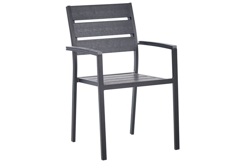 Pereta Karmstol Utomhus, Svart/Guld