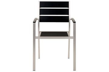 Pereta Karmstol Utomhus - Svart/Silver - Utemöbler & utemiljö - Balkong & altan - Balkongmöbler - Balkongstol
