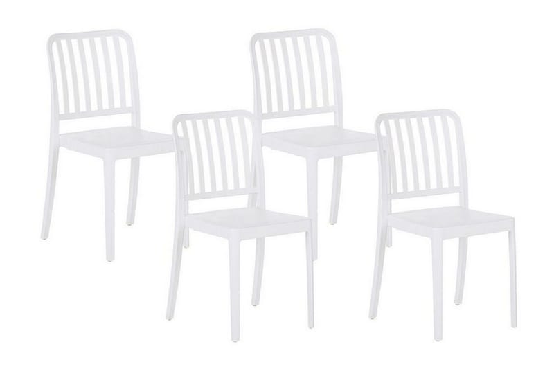 Pesaro Matstol Utomhus - Vit - Utemöbler & utemiljö - Balkong & altan - Balkongmöbler - Balkongstol