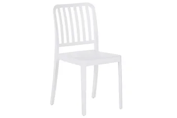 Pesaro Matstol Utomhus - Vit - Utemöbler & utemiljö - Balkong & altan - Balkongmöbler - Balkongstol