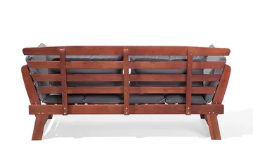 Portici Trädgårdssoffa 210 cm - Trä/Natur - Utemöbler & utemiljö - Balkong & altan - Balkongmöbler - Balkongsoffa
