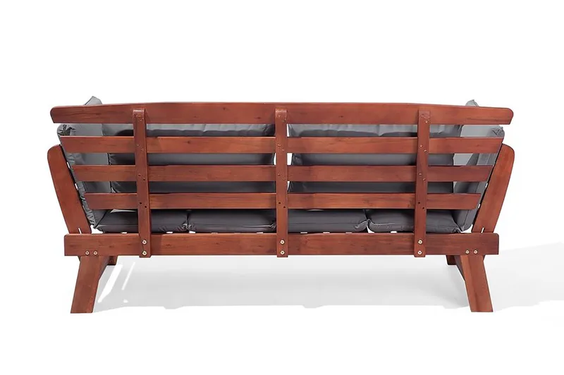 Portici Trädgårdssoffa 210 cm - Trä/Natur - Utemöbler & utemiljö - Balkong & altan - Balkongmöbler - Balkongsoffa