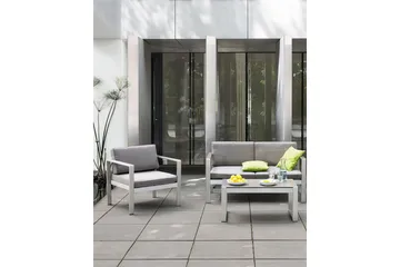 Racale Karmstol Utomhus - Ljusgrå - Utemöbler & utemiljö - Balkong & altan - Balkongmöbler - Balkongstol