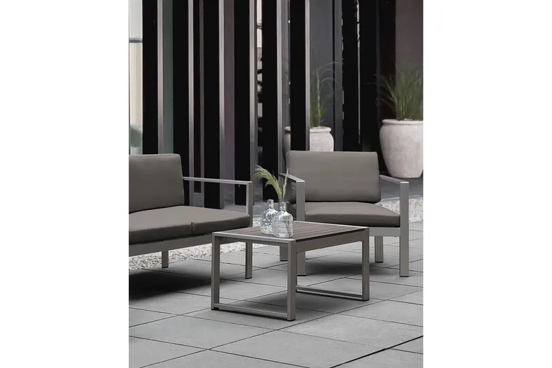 Racale Karmstol Utomhus - Mörkgrå - Utemöbler & utemiljö - Balkong & altan - Balkongmöbler - Balkongstol