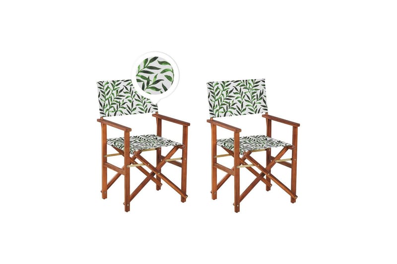 Salve Karmstol Utomhus - Brun/Grön/Vit - Utemöbler & utemiljö - Balkong & altan - Balkongmöbler - Balkongstol