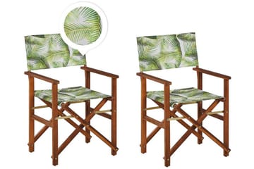 Salve Karmstol Utomhus - Brun/Grön/Vit - Utemöbler & utemiljö - Balkong & altan - Balkongmöbler - Balkongstol