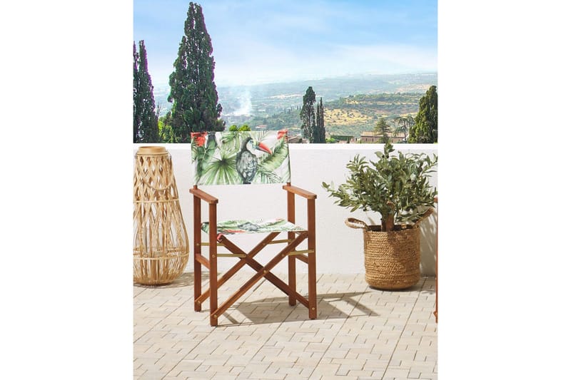 Salve Karmstol Utomhus - Grön/Röd - Utemöbler & utemiljö - Balkong & altan - Balkongmöbler - Balkongstol