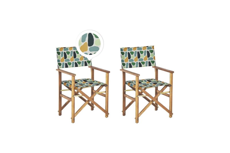 Salve Karmstol Utomhus - Grön/Vit/Orange/Brun - Utemöbler & utemiljö - Balkong & altan - Balkongmöbler - Balkongstol