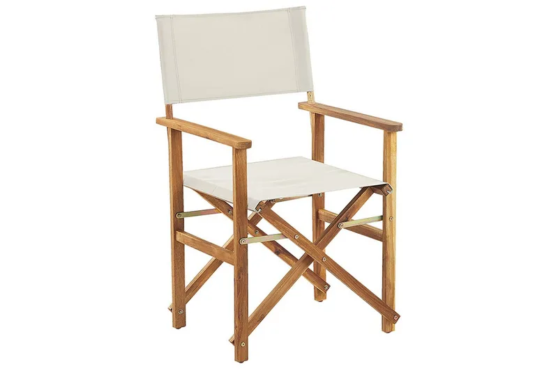 Salve Karmstol Utomhus, Ljusbrun/Vit