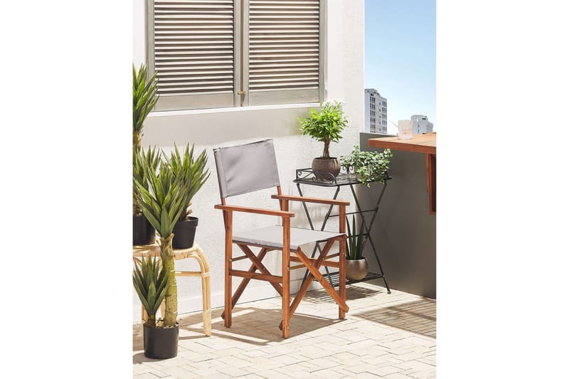 Salve Karmstol Utomhus - Mörkbrun/Grå - Utemöbler & utemiljö - Balkong & altan - Balkongmöbler - Balkongstol