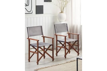 Salve Karmstol Utomhus - Mörkbrun/Grå - Utemöbler & utemiljö - Balkong & altan - Balkongmöbler - Balkongstol