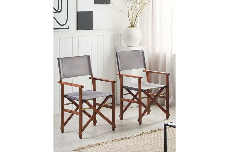 Salve Karmstol Utomhus - Mörkbrun/Grå - Utemöbler & utemiljö - Balkong & altan - Balkongmöbler - Balkongstol