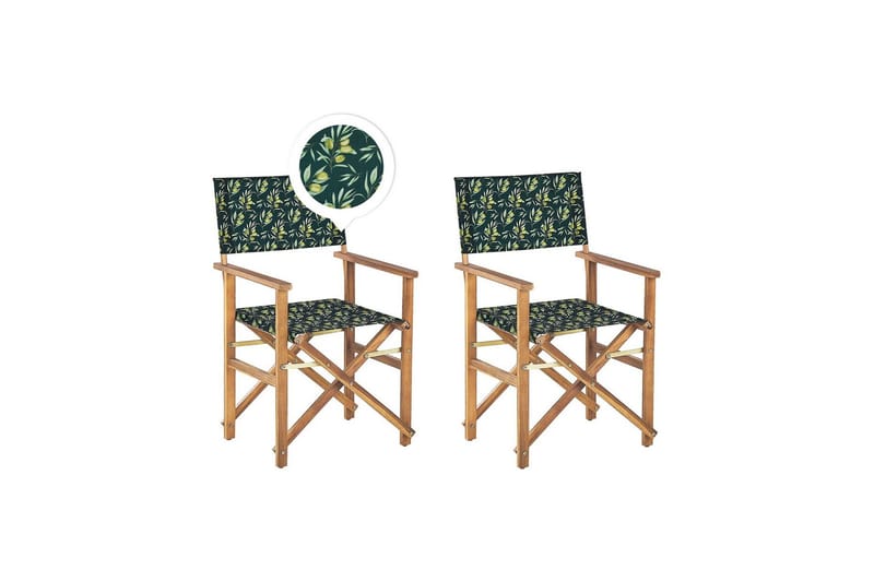 Salve Karmstol Utomhus - Mörkgrön/Vit/Ljusbrun - Utemöbler & utemiljö - Balkong & altan - Balkongmöbler - Balkongstol