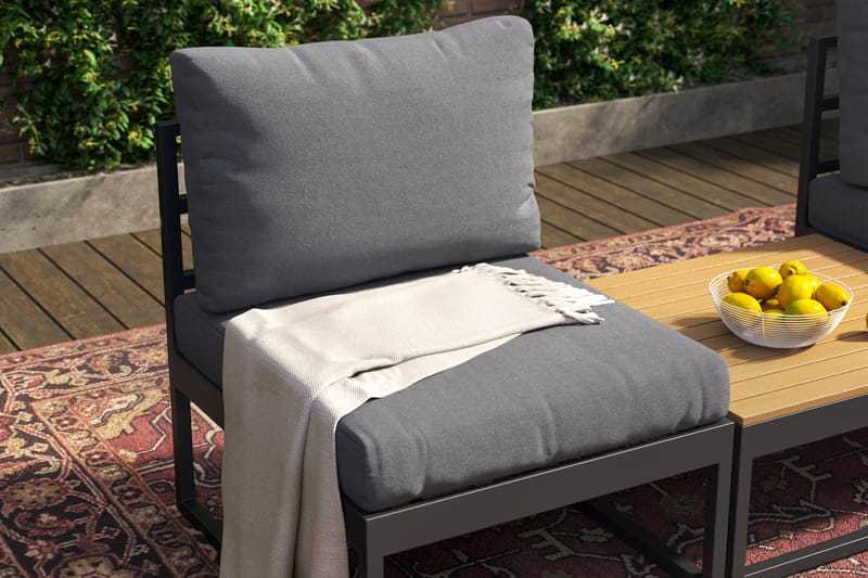 Samira Caféset Utomhus - Grå - Utemöbler & utemiljö - Utegrupp - Cafegrupp & cafeset