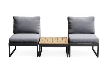 Samira Caféset Utomhus - Grå - Utemöbler & utemiljö - Utegrupp - Cafegrupp & cafeset