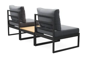 Samira Caféset Utomhus - Grå - Utemöbler & utemiljö - Utegrupp - Cafegrupp & cafeset