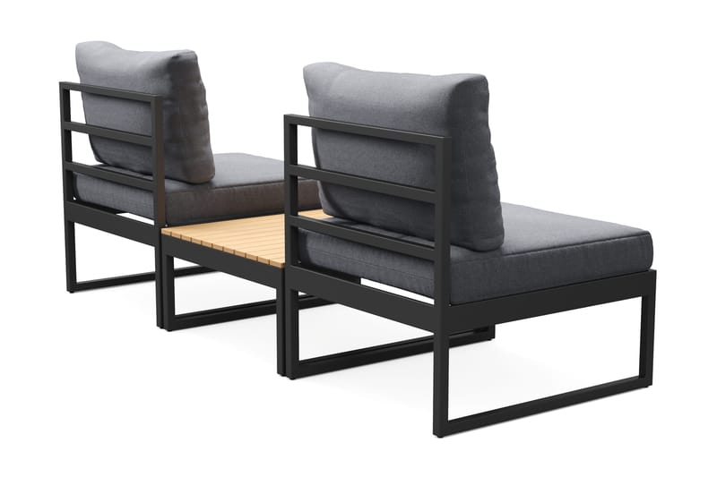 Samira Caféset Utomhus - Grå - Utemöbler & utemiljö - Utegrupp - Cafegrupp & cafeset