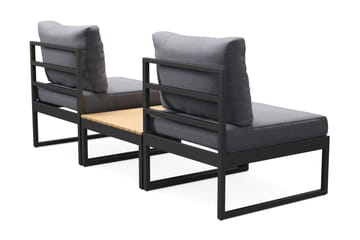 Samira Caféset Utomhus - Grå - Utemöbler & utemiljö - Utegrupp - Cafegrupp & cafeset