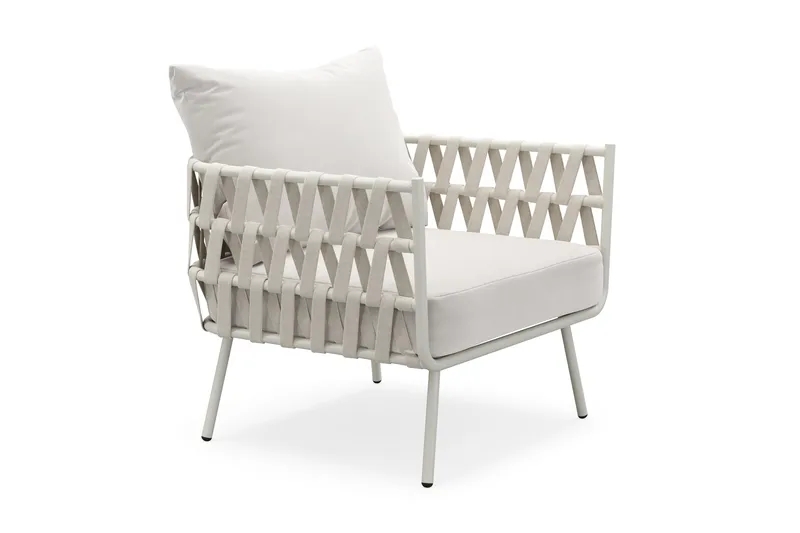 Sandina Loungefåtölj Utomhus - Beige - Utemöbler & utemiljö - Balkong & altan - Balkongmöbler - Balkongstol