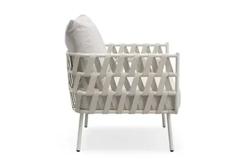 Sandina Loungefåtölj Utomhus - Beige - Utemöbler & utemiljö - Balkong & altan - Balkongmöbler - Balkongstol