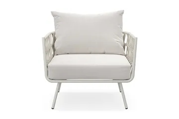 Sandina Loungefåtölj Utomhus - Beige - Utemöbler & utemiljö - Balkong & altan - Balkongmöbler - Balkongstol