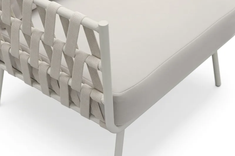 Sandina Loungefåtölj Utomhus - Beige - Utemöbler & utemiljö - Balkong & altan - Balkongmöbler - Balkongstol