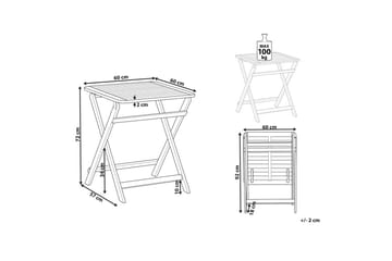 Sidobord Paraggi - Utemöbler & utemiljö - Balkong & altan - Balkongmöbler - Balkongbord